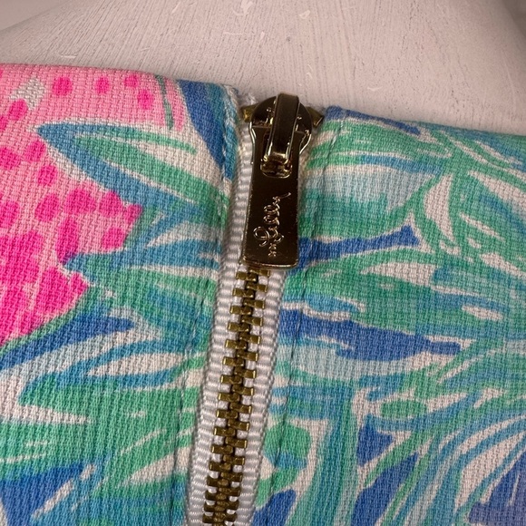 Lilly Pulitzer Mila Stretch Shift Pink Dress - Size 00 - Picture 4 of 17